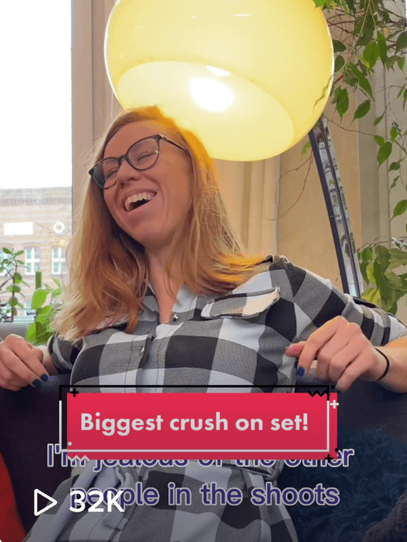 Having a crush in porn