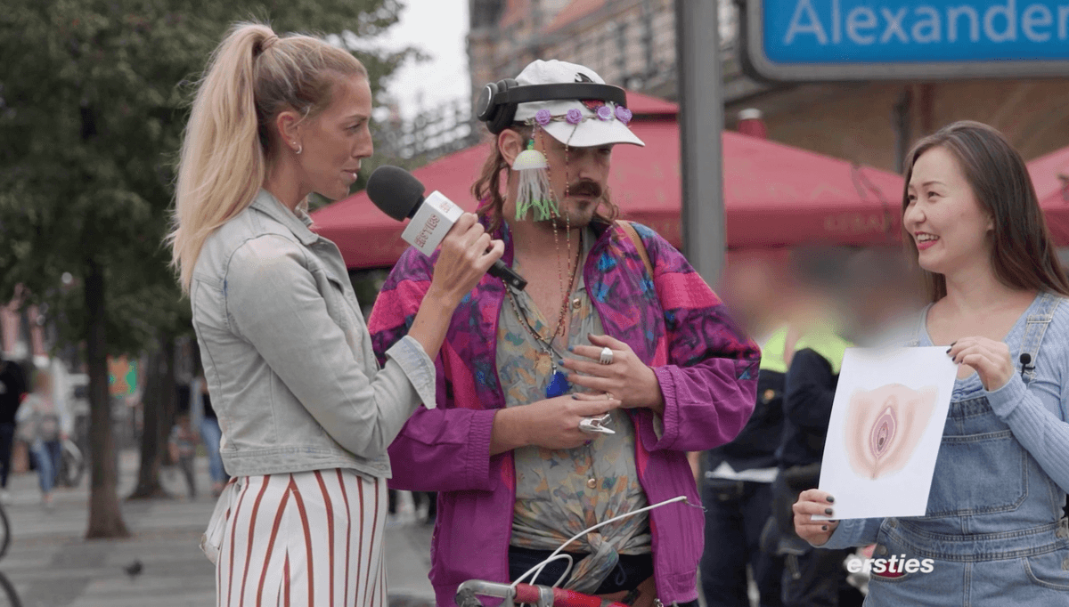 Berlin Street Interview - Where is the clit?
